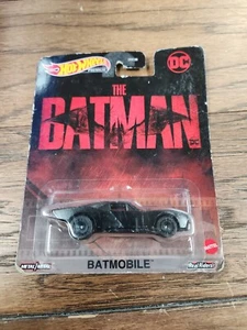 2023 HOT WHEELS THE BATMAN BATMOBILE PREMIUM RETRO ENTERTAINMENT - Picture 1 of 2
