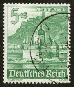 Germany 1940, Charity Stamps - Castles, Used Stamp - Picture 1 of 2