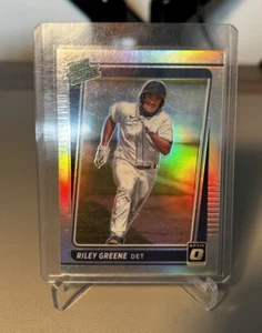 2021 OPTIC BASEBALL SILVER PRIZM RATED PROSPECT RILEY GREENE #RP5 - Picture 1 of 1