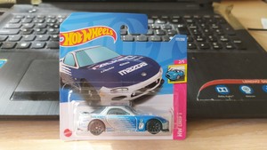 2022 HOT WHEELS - ´95 MAZDA RX-7  FALKEN   GRAY       SHORT CARD 1/64 APROX*NEW*