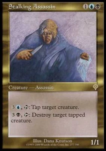 MTG magic cards 1x Stalking Assassin Invasion Light Play, English - Picture 1 of 1