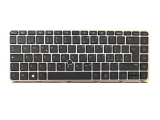 HP 836307-061 Tastiera di Ricambio per HP EliteBook 745 G3 - Nera