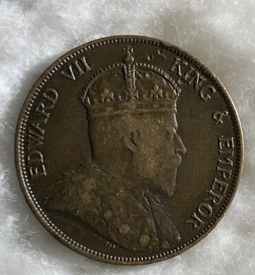 1902 HONG KONG ONE CENT - Image 1 of 2