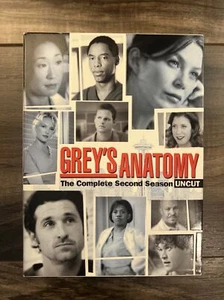 Grey's Anatomy: Season 2 DVD (Uncut) EUC - Imagen 1 de 4