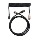 Type-C USB Keyboard TypeC USB Cable Mechanical Keyboard Coiled Aviator Wire