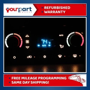03-04 CHEVY GMC 1500 TAHOE YUKON DIGITAL CLIMATE HEATER CONTROL 15195564 REMAN - Picture 1 of 11