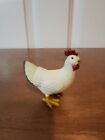Vintage Safari Ltd White Chicken Hen Farm Animal Bird 1998