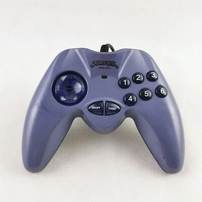Shock Grip Sanwa Supply Turbo JY-P35U USB Blue Controller For PC - Image 1 of 3