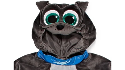 Disney Colección Bingo Niños Disfraz Niño 2T Gris Cachorro Perro Pal Junior Nuevo Foto 1 de 2