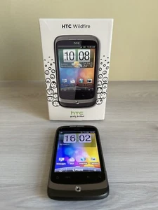 HTC Wildfire A3333 - Silver/Grey Smartphone Boxed With Accessories - Picture 1 of 11