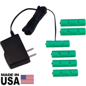 Eliminador de batería 6 AA - 9 voltios - alimentación de CA - Imagen 1 de 6