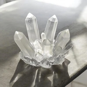 Kryptonite Clear Crystal Resin Figurine Prop w/Bonus Light - Superman - Picture 1 of 3