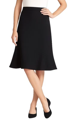 Винтажный Kors Michael Kors трапециевидная юбка миди синий хлопок женщин размер 6 неиспользованный запас новый с Ярлыками - Изображение 1 из 4