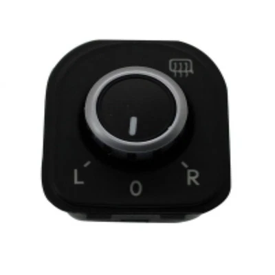 For Volkswagen GTI 2010-2014 Door Mirror Switch Driver Side Chromed Edge 6 Pins - Image 1 of 4