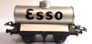 VINTAGE HORNBY  O GAUGE PETROL TANK WAGON 'ESSO' VGC - Picture 1 of 6