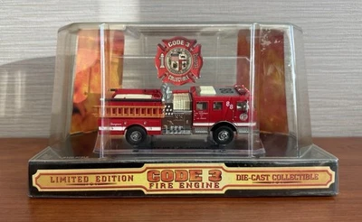 CODE 3 CITY OF LOS ANGELES SEAGRAVE FIRE TRUCK NIB 1/64 SCALE LQQK - Image 1 of 4