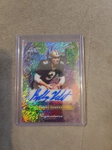 2025 LEAF SIGNATURE SERIES CLASSIC ART BOBBY HEBERT AUTO 1/1 SAINTS LEGEND 🔥 SP - Picture 1 of 24