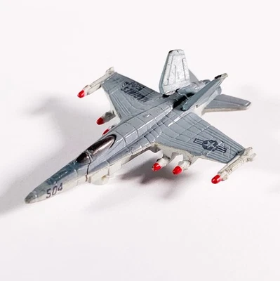 Micro Machines Military F-18 Hornet Fighter Aircraft #505 Hasbro 1999 - Image 1 of 4