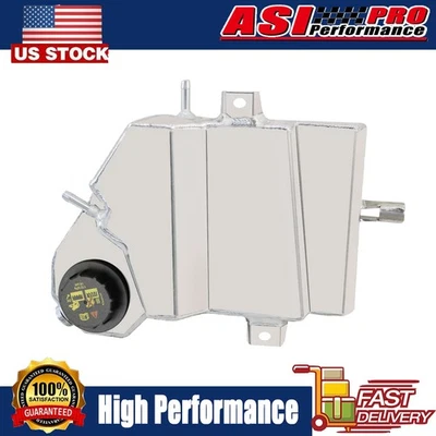 Coolant Reservoir Tank Aluminum Fits Ford F250 F350 Excursion 6.0L Powerstroke - Imagem 1 de 4