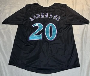 Luis Gonzalez signed Custom Jersey auto autograph certified size XL - Picture 1 of 2
