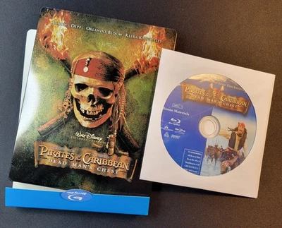 Pirates of the Caribbean - Dead Man's Chest - Blu Ray Steelbook Foto 1 de 4