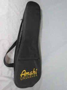 Amahi Concert Ukulele Imbottito Gig Bag Con Cinghia Morbida - Solo Borsa - Foto 1 di 3