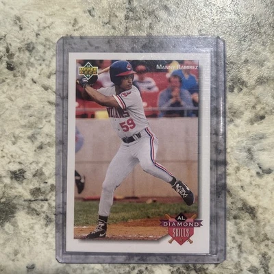 1992 Upper Deck Minor League - Manny Ramirez #55 (RC) - Image 1 of 2