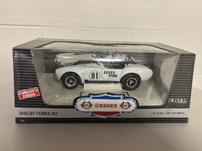 #91 Essex Wire Shelby Cobra 427 1/18 ERTL con folleto-diecast Foto 1 de 4