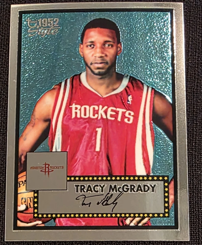 2005-06 Topps 1952 Style Tracy McGrady #113 Chrome /499 - Image 1 of 4