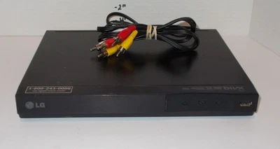 Reproductor DVD LG DP122 con cable AV "SIN CONTROL REMOTO" Foto 1 de 4