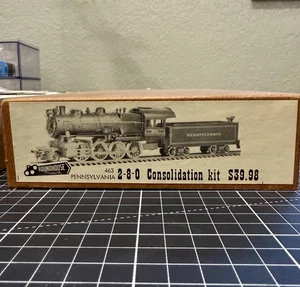 Roundhouse 463 HO Scale 15 L Series 2-8-0 Steam Locomotive Consolidation Kit - Picture 1 of 5