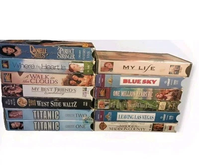 Lot Of 12 Romance VHS Tapes - Image 1 of 3
