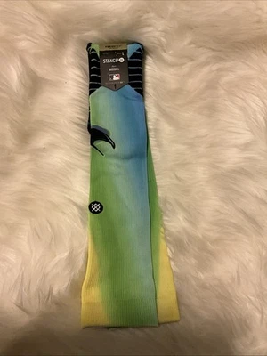 Stance Tampa Bay Rays City Connect Crew Socks Mens Sz 9-13 Large MLB 🆕️🌴🌴🌉⚾ - Image 1 of 4