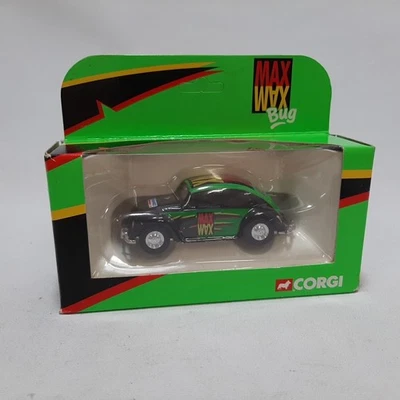 Corgi 67902 Max Wax VW Beetle Promotional 1:43 Scale Bug Collectable Mini Car - Image 1 of 4