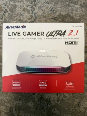 AVerMedia Live Gamer Ultra 2.1 HDR 4K Capture Card GC553G2 - Image 1 of 2