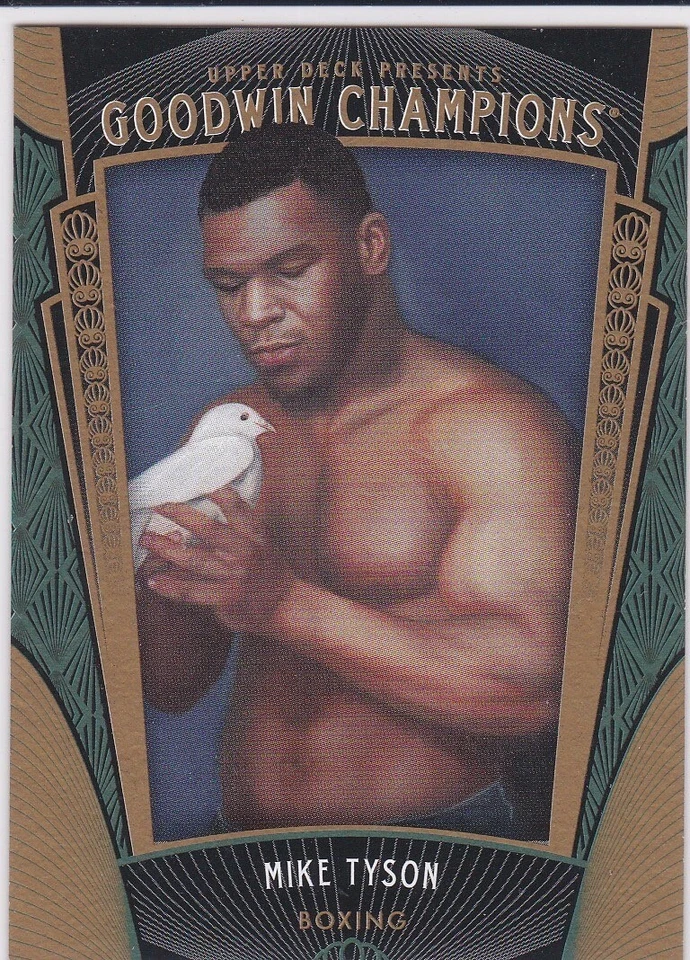 MIKE TYSON Boxing Champion 2015 Upper Deck Goodwin Card Iron THE HANGOVER ACTOR! - Image 1 of 2