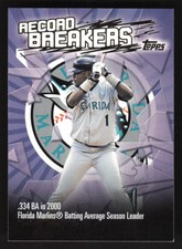 2003 Topps Record Breakers Series 1  Luis Castillo #RB-LC Florida Marlins