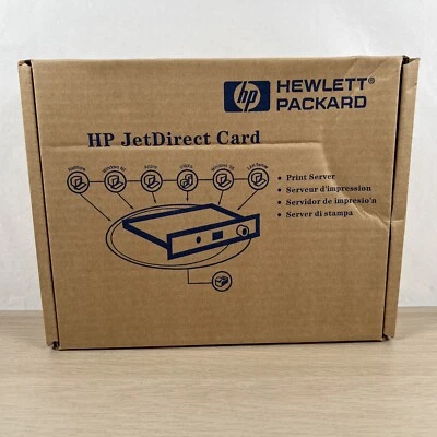HP HEWLETT PACKARD JETDIRECT CARD 10/100 BASE-TX J2556B New - Image 1 of 4