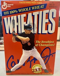 Cal Ripken Jr Baltimore Orioles 2131 Wheaties Never Been Open Cereal Box - Picture 1 of 6