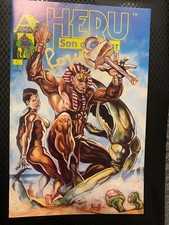 SIGNED Heru, Son of Ausar #1; ANIA ROGER 1993; Afrocentric comics, ANIA publish.