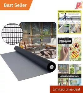 Durable 48x50 ft Window Screen Mesh for Effective Insect Protection - Charcoal - Picture 1 of 10
