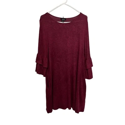 Платье-свитер ALYX с оборками 3/4 рукава карманы женское размер L - Изображение 1 из 4