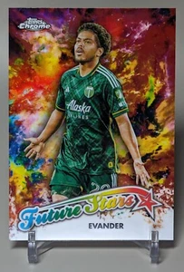 Evander 2023 Topps Chrome MLS Future Stars FS-10 - Picture 1 of 2