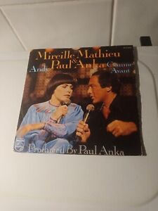 Mireille Mathieu & Paul Anka - Andy (France Philips 6172 656 Pic)