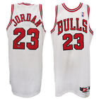 Michael Jordan Signed Bulls White Nike 1997-98 Authentic Basketball Jersey (UDA)