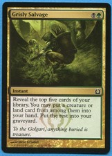 2 x magic mtg return to ravnica rtr #165 grisly salvage