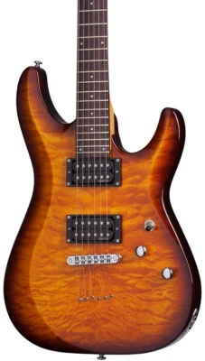 Schecter C6 Plus Electric Guitar in Vintage Sunburst - Image 1 of 2
