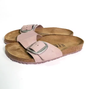BIRKENSTOCK Madrid Big Buckle Slide Sandals Lilac Purple Size 10 US 41 EU - Imagen 1 de 11