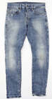 Jeans homme G-Star coton bleu maigre taille 27 L28 à bouton ordinaire