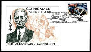 1994 Olympic Baseball FDC Connie Mack World Series 30th Anniversary Cachet - Picture 1 of 2